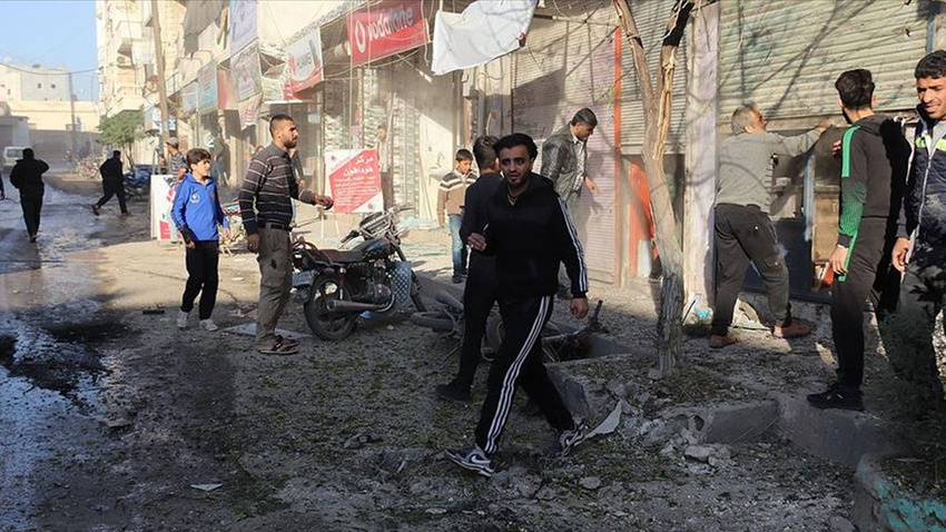 Azez'e havan ve roketli saldırı: Ölü ve yaralılar var