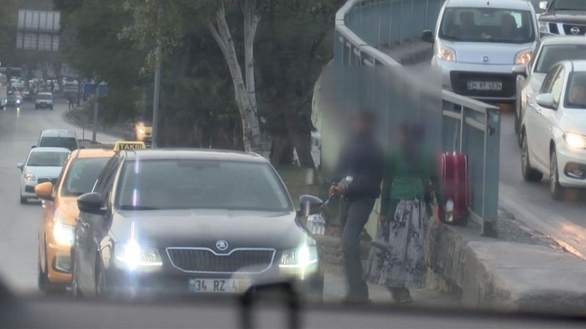 Yer: İstanbul... Sürücülerin kabusu oldular!.. Taciz, tükürme..!