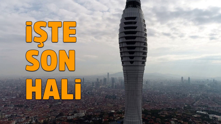 Çamlıca Kulesi’nde sona yaklaşıldı