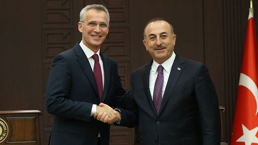 Çavuşoğlu, Stoltenberg ile görüştü