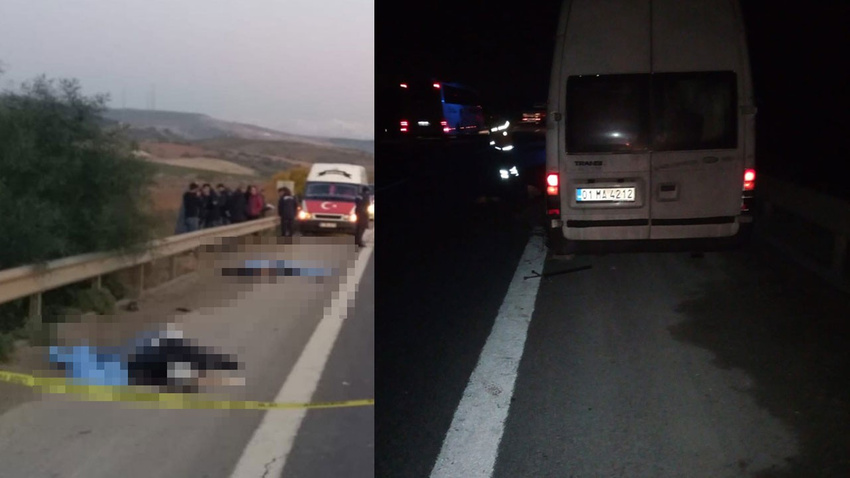 Lastik değiştiren 4 kişiye tır çarptı: 3 ölü, 1 yaralı