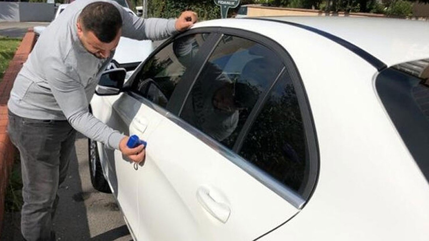 215 bin liraya sıfır araç aldı, boyalı çıktı