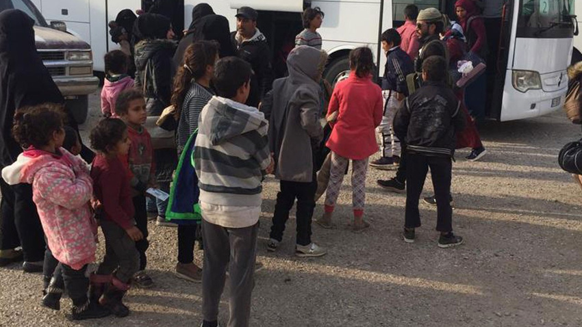 593 Suriyeli Tel Abyad'a döndü