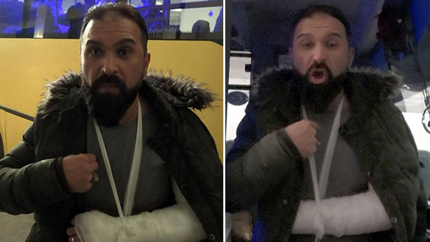'Yok artık' dedirten olay!.. Türkiye'ye geri itildi!.. 2 saat dövüp kolunu kırmışlar!