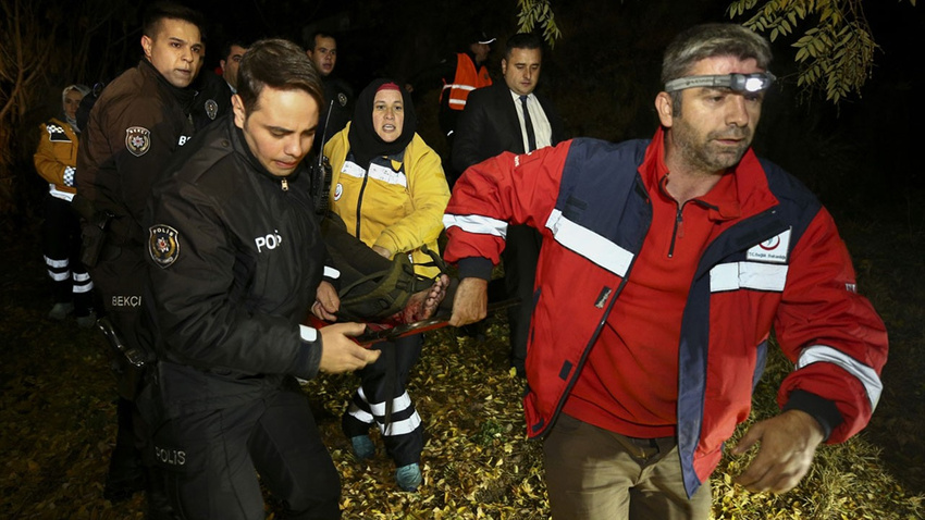 Korkunç olay! Ankara Kalesi'nden düştü