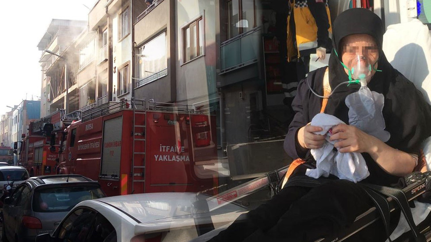 "Şeytanı yakıyorum" dedi, evini yaktı