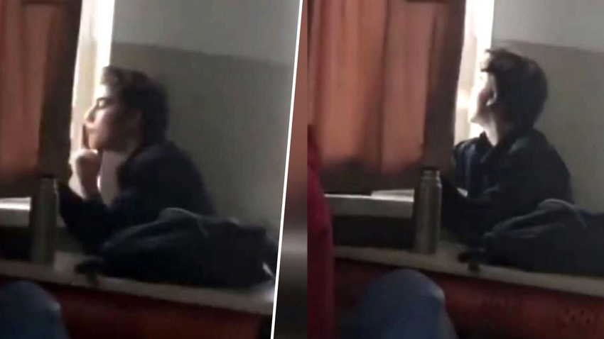 Okulda skandal görüntü, tepki yağdı!