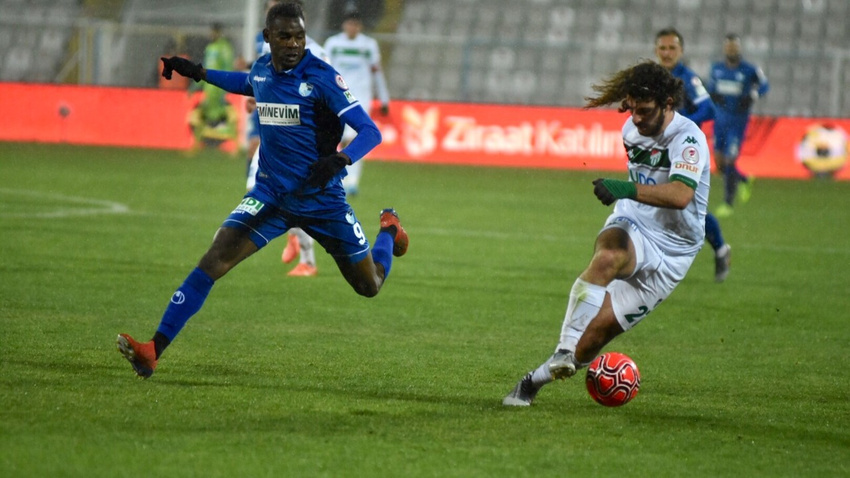 BB Erzurumspor ile Bursaspor'un gol düellosu