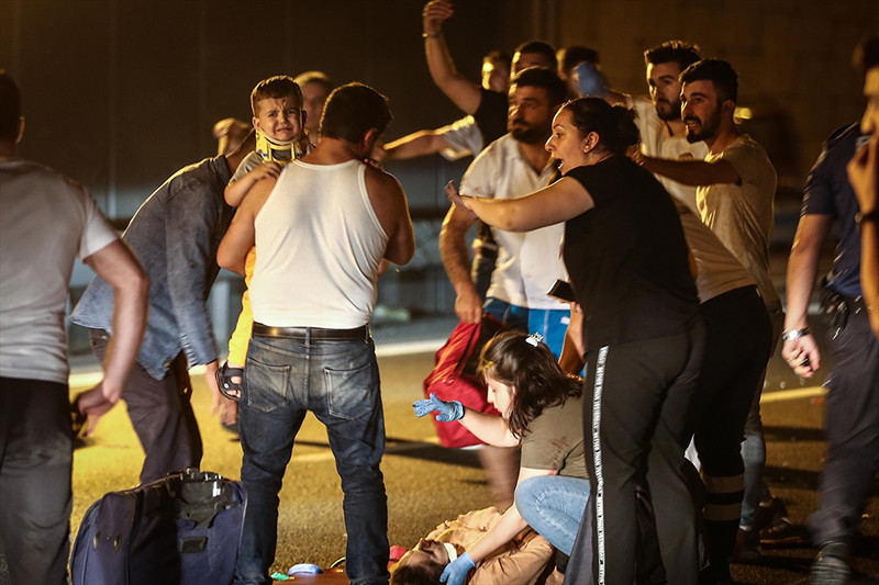 İstanbul Beşiktaşta trafik kazası