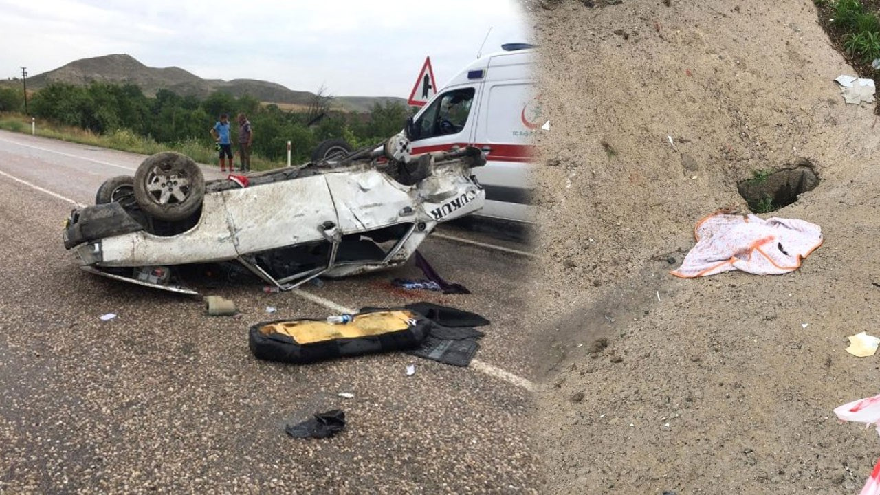 Ankara�da feci kaza! 1,5 aylık bebek oracıkta öldü