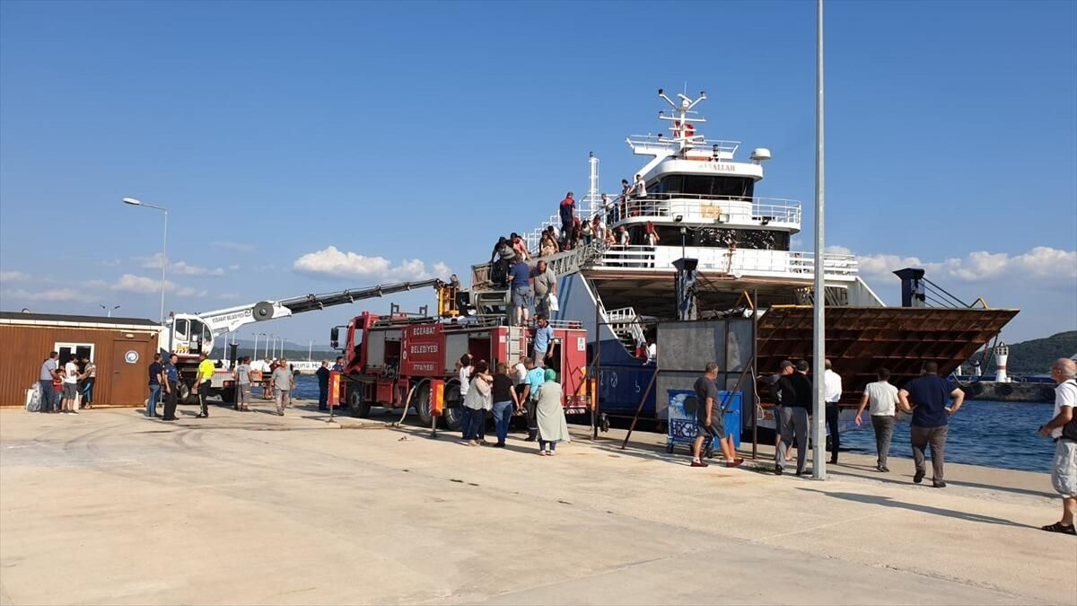 Sefer yapan feribotta yangın! Yolcular büyük panik yaşadı - Sayfa 2