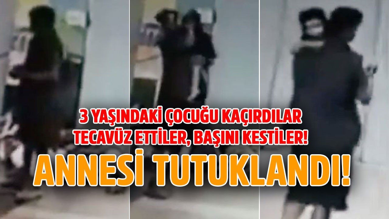 3 yasindaki kizi kacirdilar tecavuz edip basini kestiler