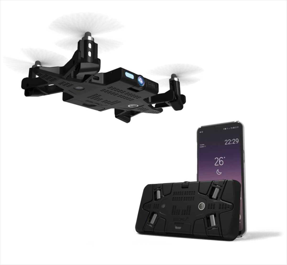 Dünyada bir ilk!.. Hem cep telefonu kılıfı hem drone! - Sayfa 1