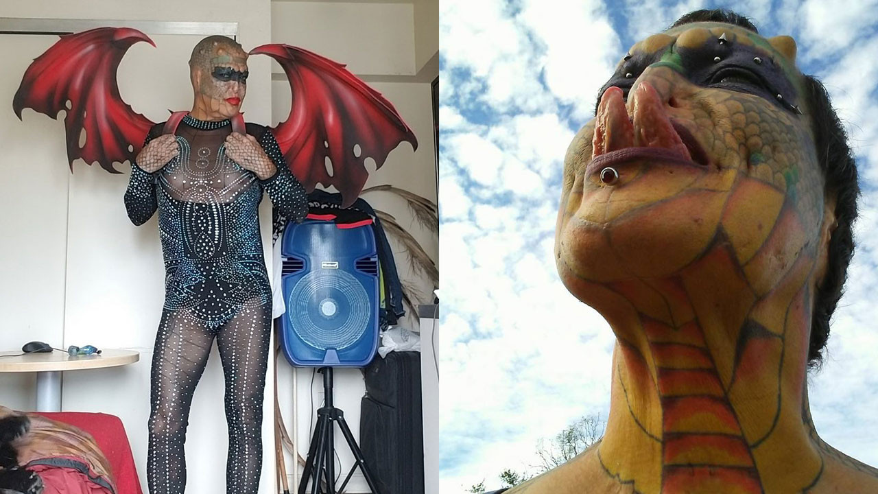 Richard Hernandez, Tiamat Legion Medusa'ya dönüştü.