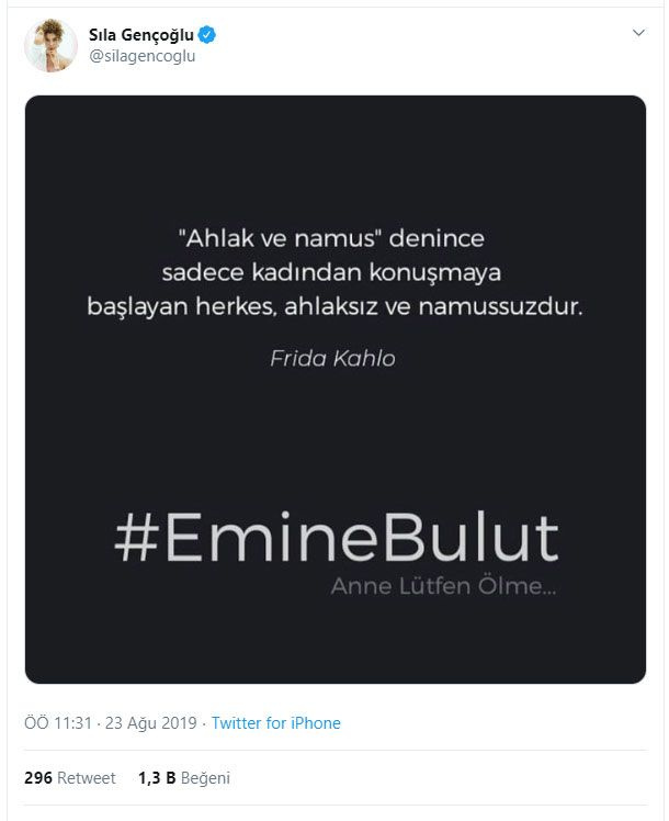 Ünlü isimlerden Emine Bulut tepkisi - Sayfa 2