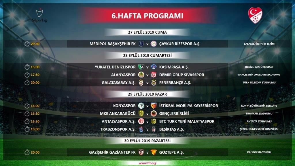 Süper Lig'de derbi tarihleri belli oldu - Sayfa 3