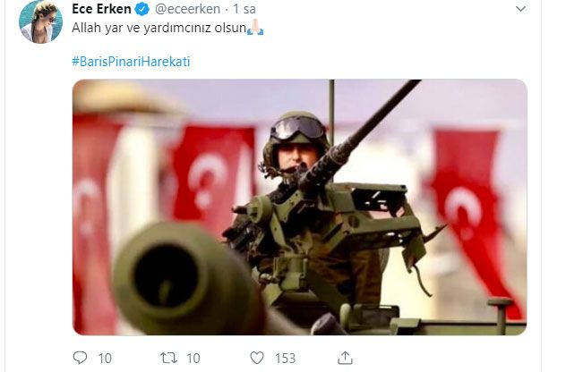 Ünlülerden Barış Pınarı Harekatı'na destek mesajları - Sayfa 3