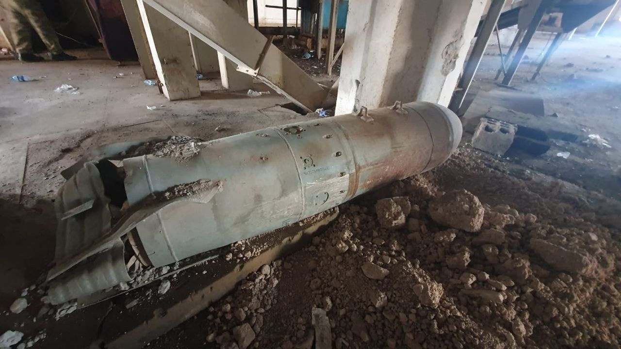 Tel Abyad'da bulunan 11 adet eski uçak mermisi SAS Timlerince imha edildi - Sayfa 1