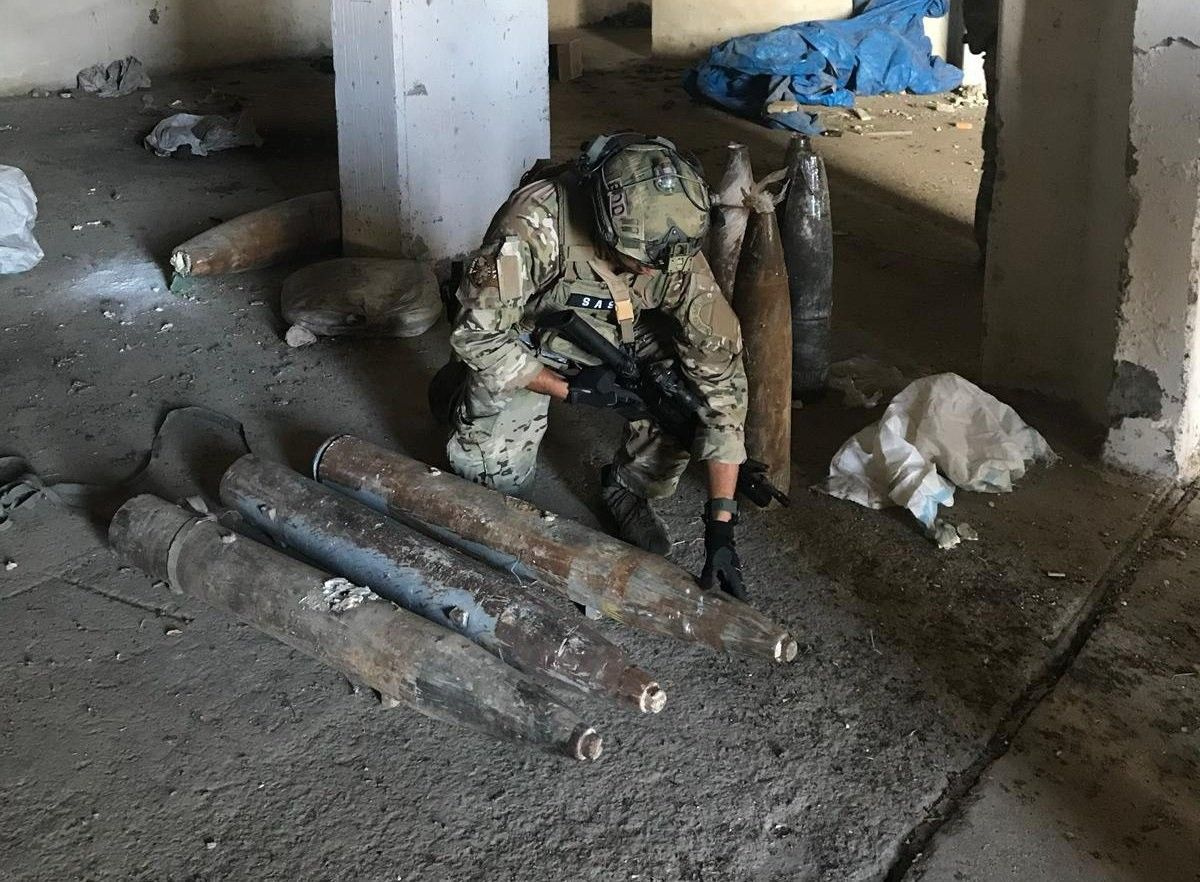 Tel Abyad'da bulunan 11 adet eski uçak mermisi SAS Timlerince imha edildi - Sayfa 2