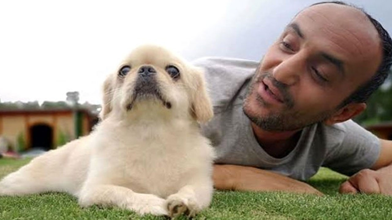 Instagram�dan paylaştı! Ersin Korkut yeni köpeği için takipçilerinden