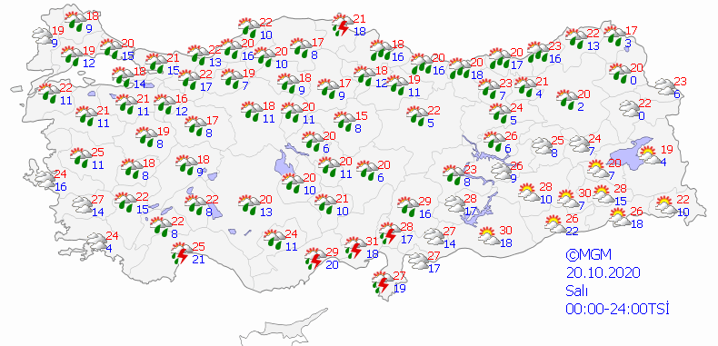 Meteoroloji�den Sakarya, Bursa, Bilecik, Yalova, Bolu, Zonguldak