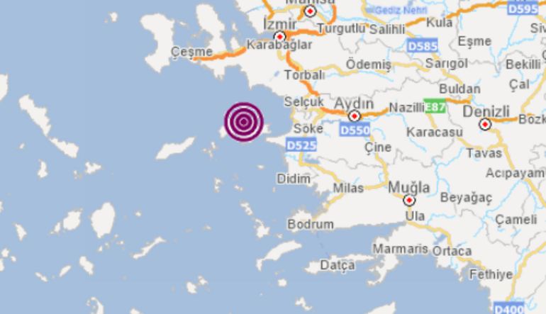 Son depremler... İzmir'de korkutan deprem