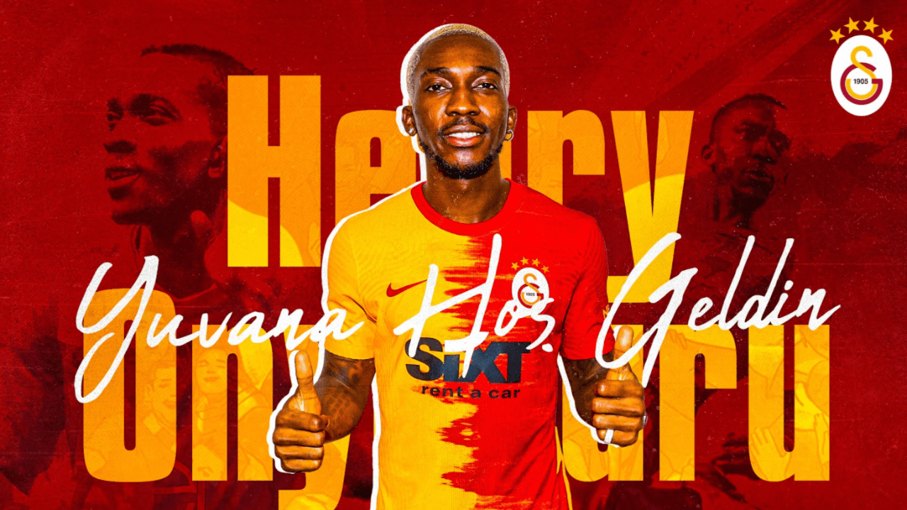 Galatasaray Onyekuru'yu açıkladı: Hoş geldin