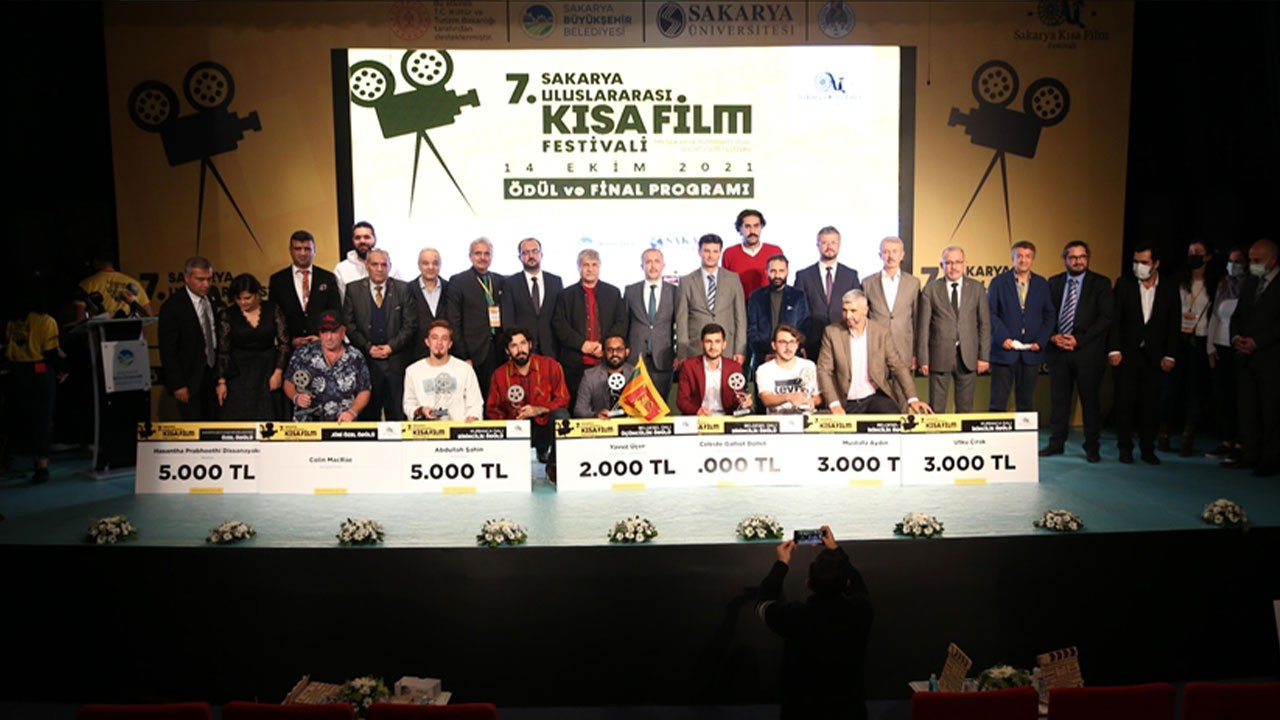 7. Sakarya Uluslararası Kısa Film Festivalinin gala gecesi yapıldı