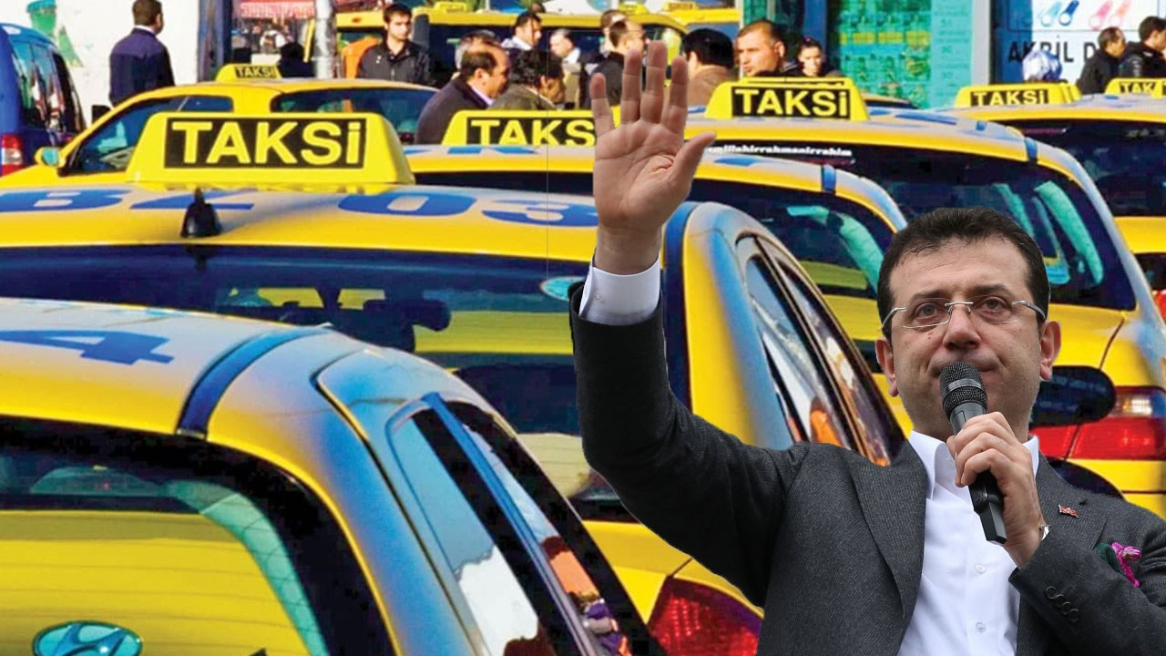 Ekrem İmamoğlu yeni taksi sistemini açıkladı