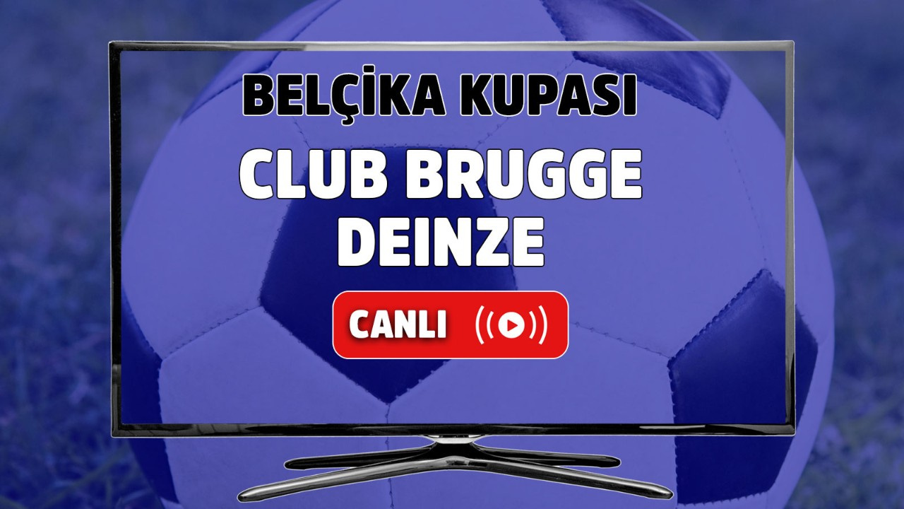 Club Brugge-Deinze Canlı