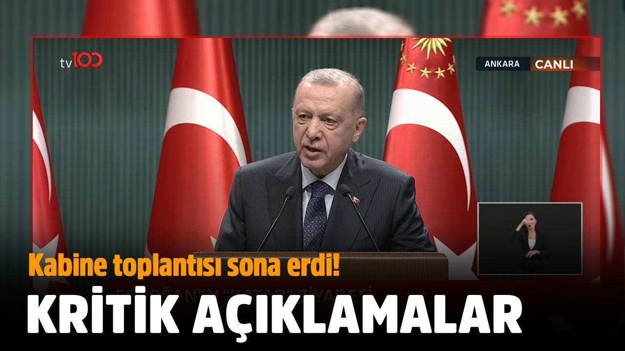 Erdoğan müjdeleri tek tek sıraladı!
