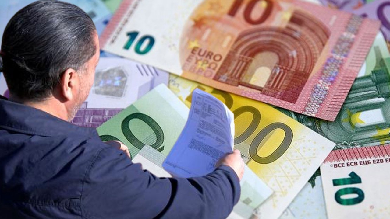 Euro ile nafaka ödeyenin vay haline!