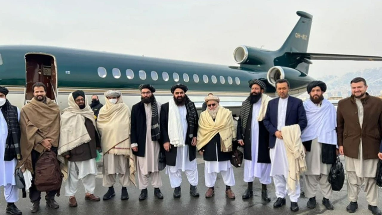 Taliban heyeti Norveç'teki görüşmelere katıldı
