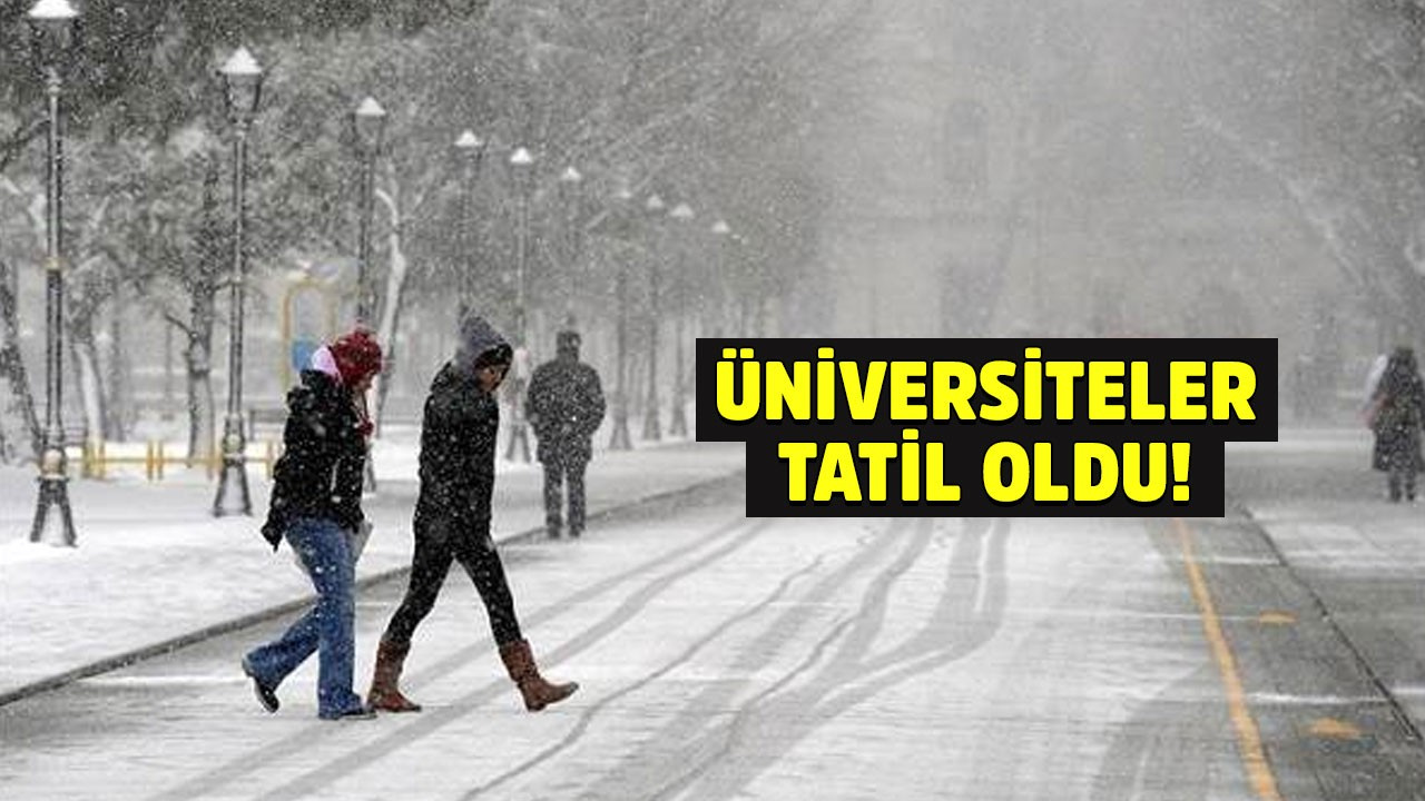 İstanbul'da üniversiteler için 'tatil' kararı