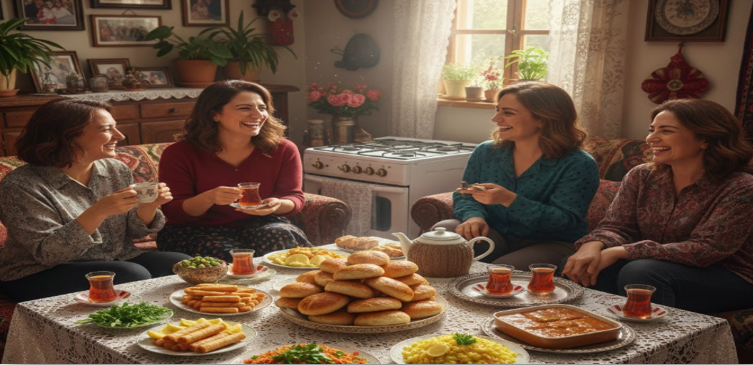 Ev Mis Kokar, Çay Demlenir, Kalp Yumuşar - Resim : 1