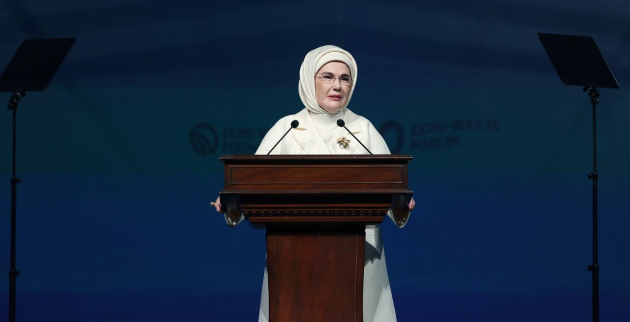 Emine Erdoğan’dan dünyaya çağrı: Sıfır Atığı iklim eylemi olarak teklif ediyoruz