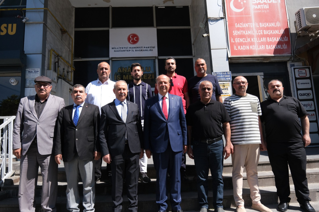 MHP Gaziantep İl Başkanlığı’nda tarihi buluşma! Ersin Tatar'dan ziyaret