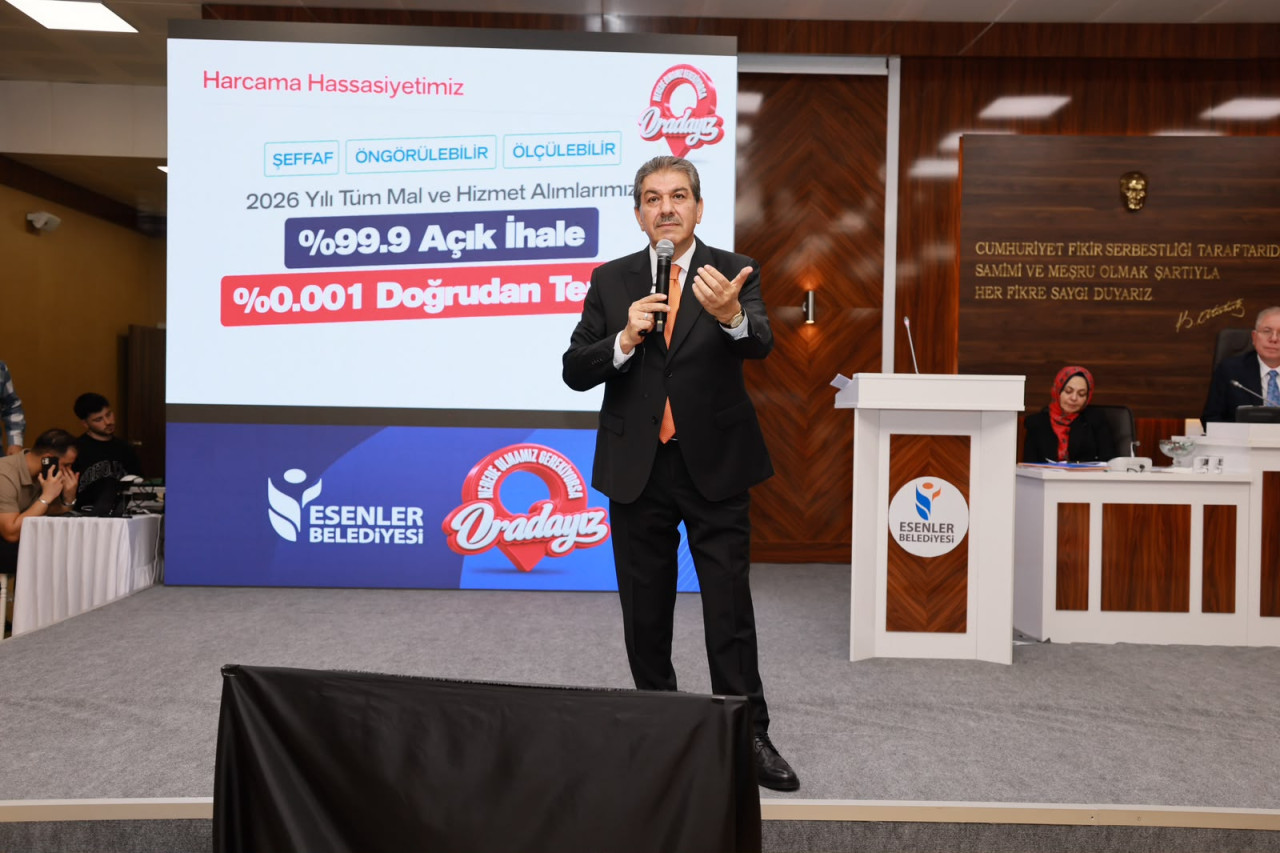 Esenler'de sıfır faizli bütçe hedefi! Göksu açıkladı: 14,85 milyarlık bütçe